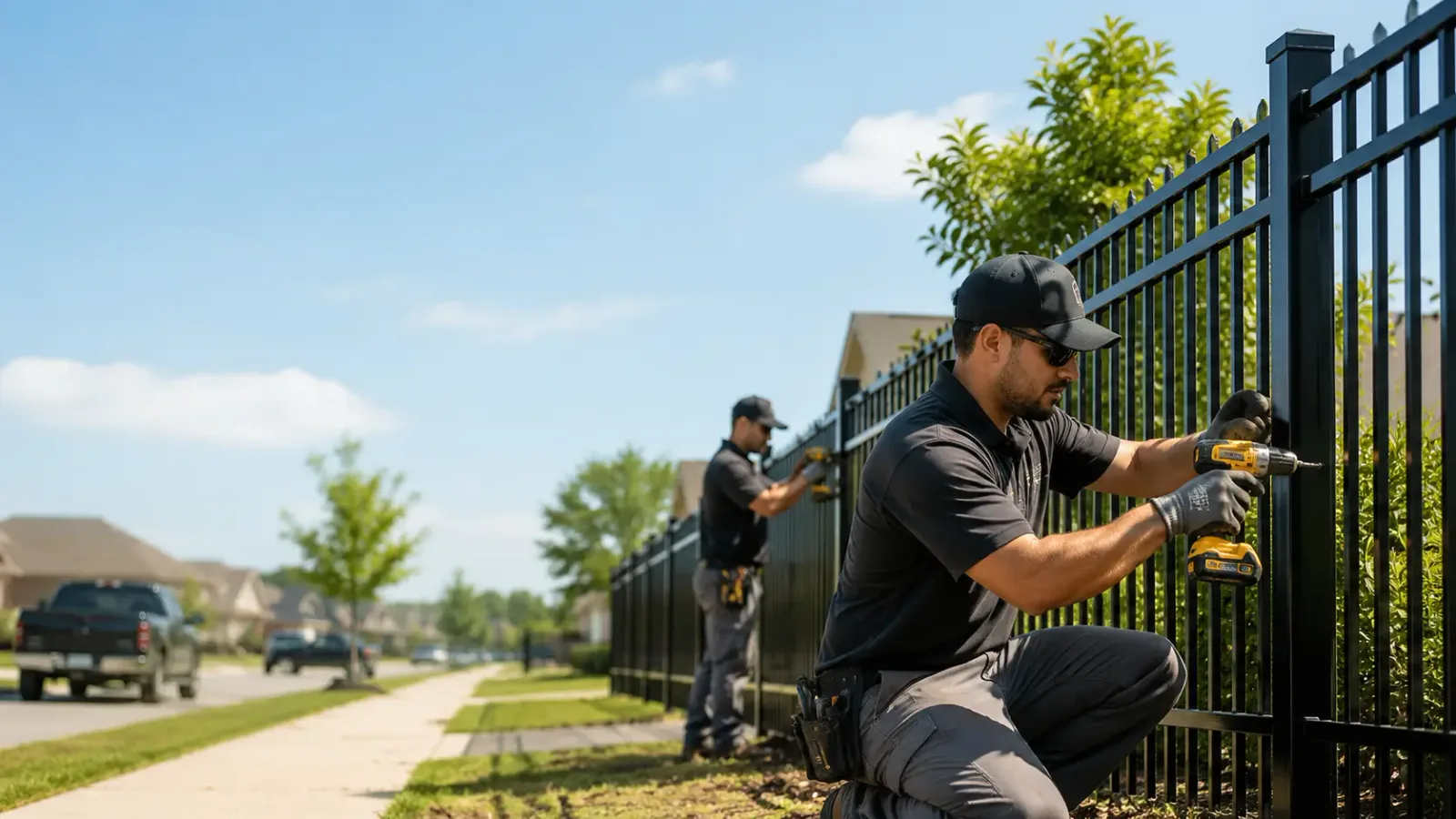 Metal Fence Installation in Carmichael, CA
